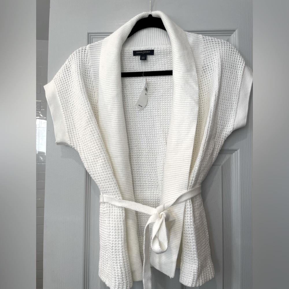 Banana republic short sleeve sweater